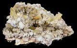 Yellow Barite Crystal Cluster - Peru #64128-2